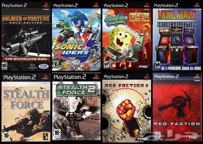 العاب سوني 2 PS2 منسوخة كوبي اشرطة 39