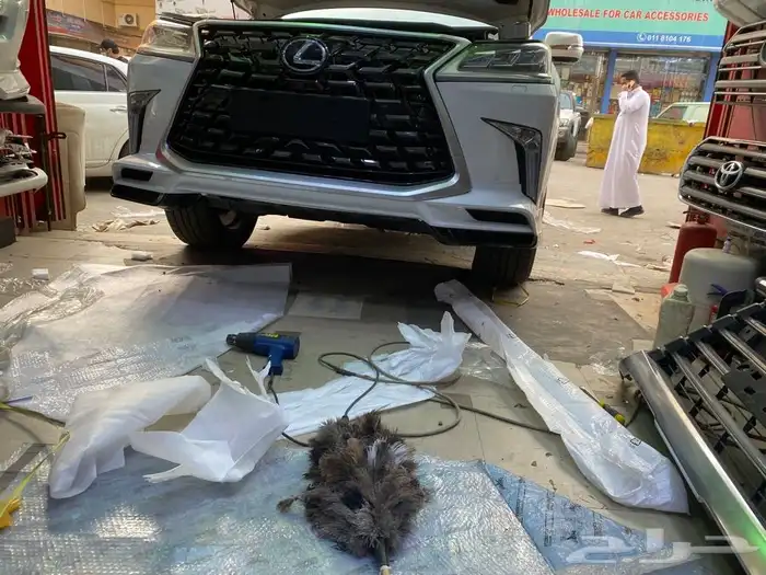 شبك جيب لكزس 2021وكت امامي وجميع الاكسسوارات 9