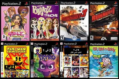 العاب سوني 2 PS2 منسوخة كوبي اشرطة 34