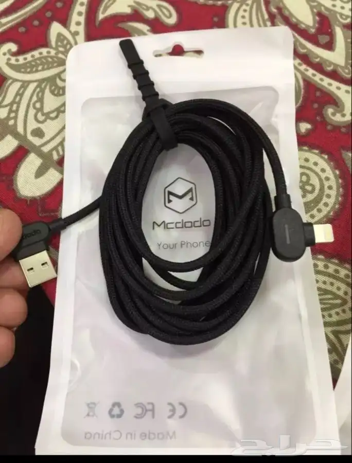شاحن ايفون اصلي وسريع الشحن (1.2متر) ب 30 ريال 4