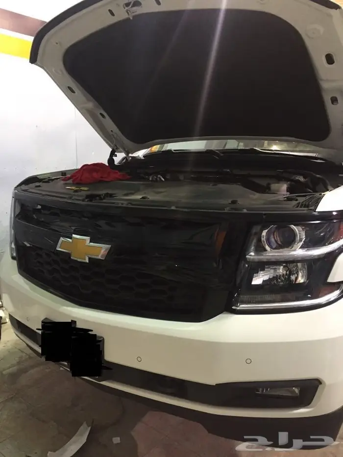 تجليد نياكل وشبك الشيفروليه تاهو بلاك اديشن 5