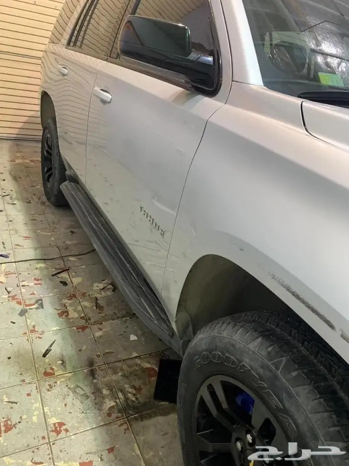 تجليد نياكل وشبك الشيفروليه تاهو بلاك اديشن 4