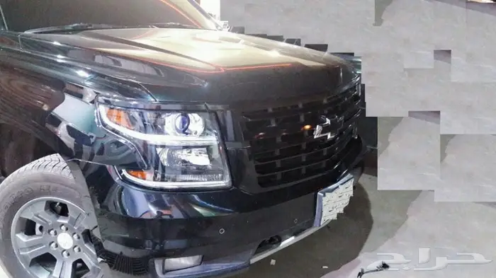 تجليد نياكل وشبك الشيفروليه تاهو بلاك اديشن 7