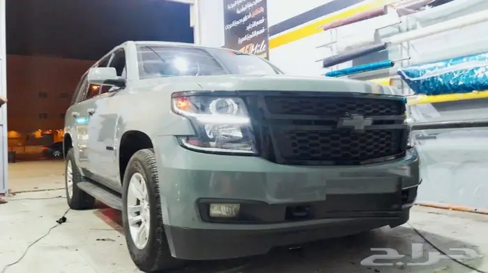 تجليد نياكل وشبك الشيفروليه تاهو بلاك اديشن 12