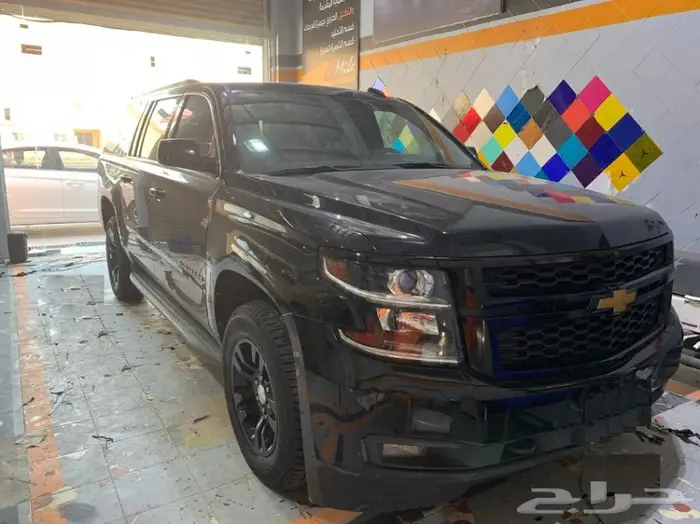 تجليد نياكل وشبك الشيفروليه تاهو بلاك اديشن 0