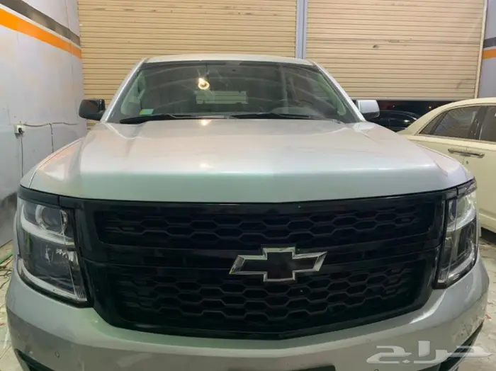 تجليد نياكل وشبك الشيفروليه تاهو بلاك اديشن 6