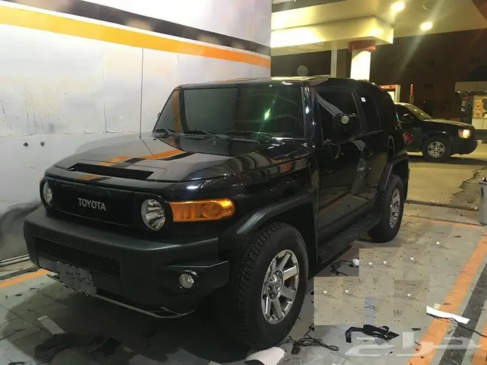 تجليد فضيات الصدام وشبك التويوتا FJ 0