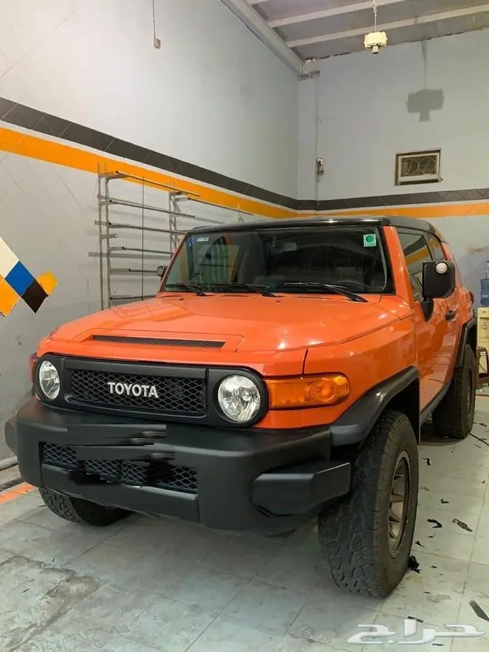 تجليد فضيات الصدام وشبك التويوتا FJ 3