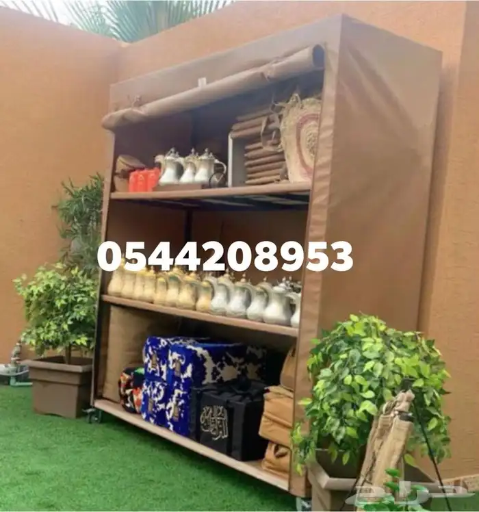 دولاب متنقل للاستراحات و الحوش على كفرات 0