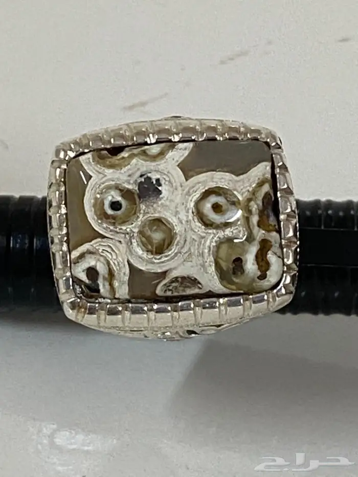 خاتم ملكي عقيق هندي مصور طبيعي 12