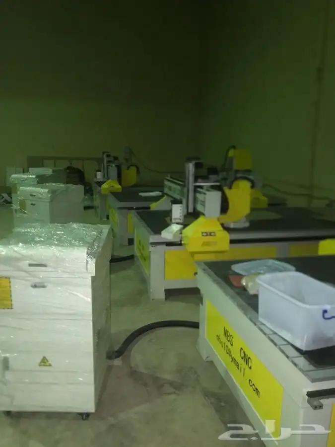 CNC router - laser- fiper laser سي ان سي 19