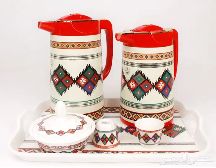 طقم ضيافة المركاز المميز السعر 295 ريال 1