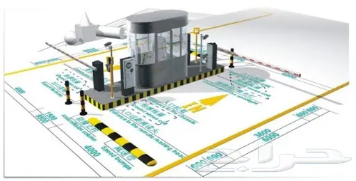 بوابات مواقف السيارات الالكترونية  0561946929 21