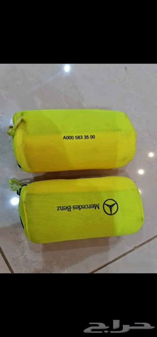 للبيع سترة تحذير عاكسه اصليه جديده مرسيدس بنز 0