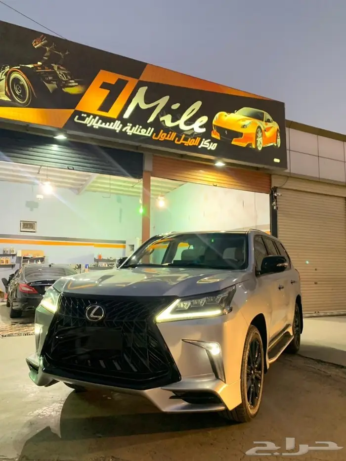 تجليد شبك ونياكل جيب اللكزس Lx570 بلاك اديشن 0