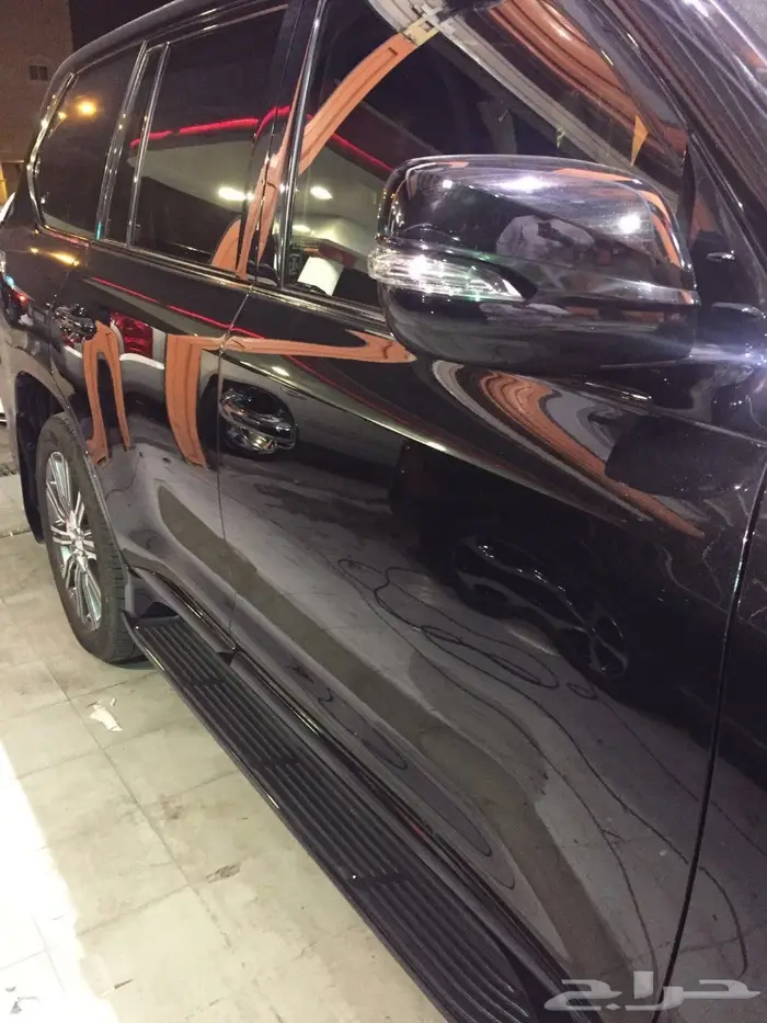 تجليد شبك ونياكل جيب اللكزس Lx570 بلاك اديشن 8