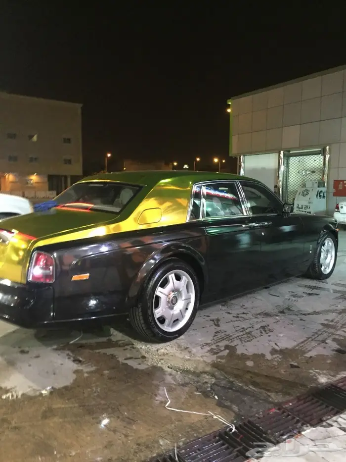 للبيع رولة تجليد ذهبي كروم للسيارات والدبابات 0