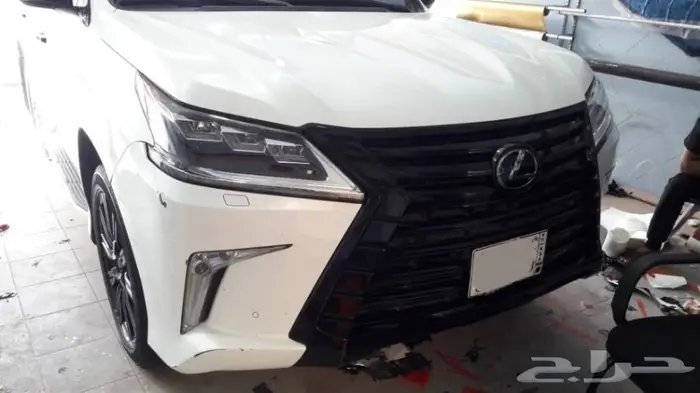 تجليد شبك ونياكل جيب اللكزس Lx570 بلاك اديشن 3