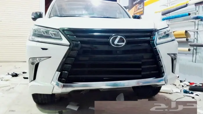 تجليد شبك ونياكل جيب اللكزس Lx570 بلاك اديشن 13