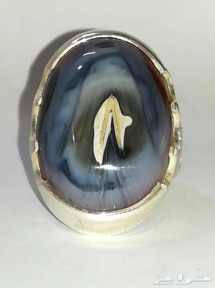 خاتم راهي عقيق إندونيسي مصور طبيعي 5