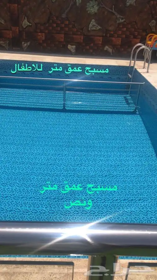 استراحه قسمين مسبحين للايجار 8