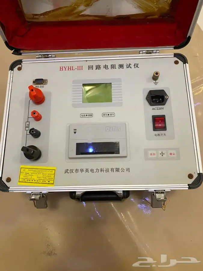 فاحص اجهزة FLUKE وفايبر والسرعة Multimeter والعزل tester 1