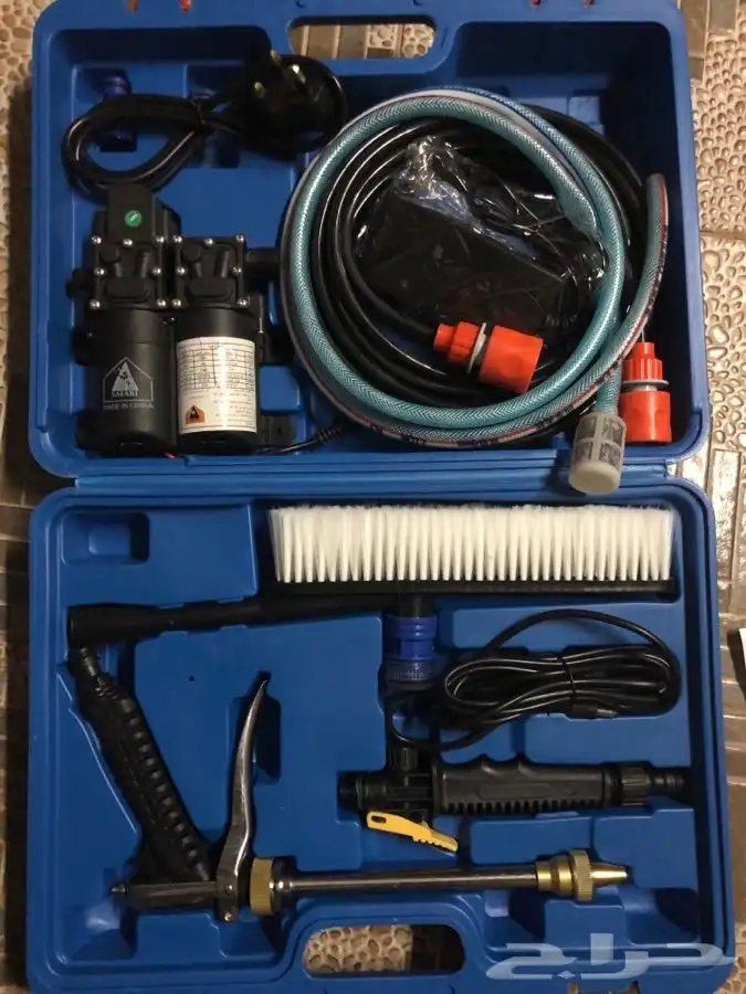 مضخة غسيل وكيس مع بخاخ منظف 2