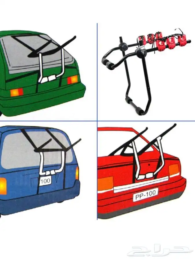 حامل دراجات هوائيه 3 5