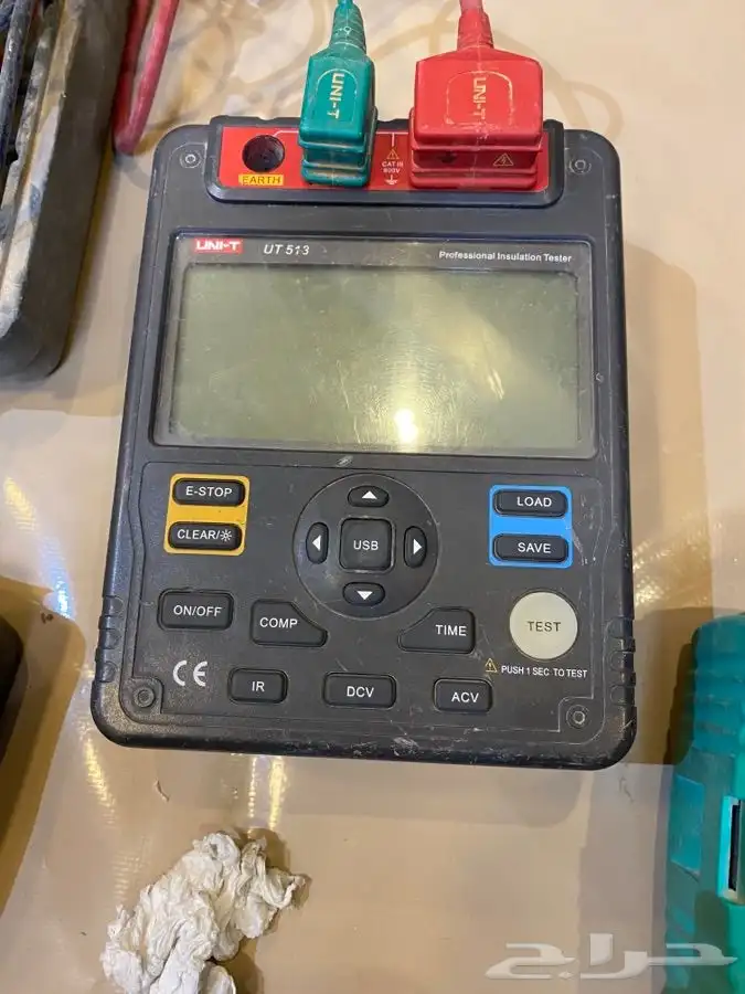 فاحص اجهزة FLUKE وفايبر والسرعة Multimeter والعزل tester 8