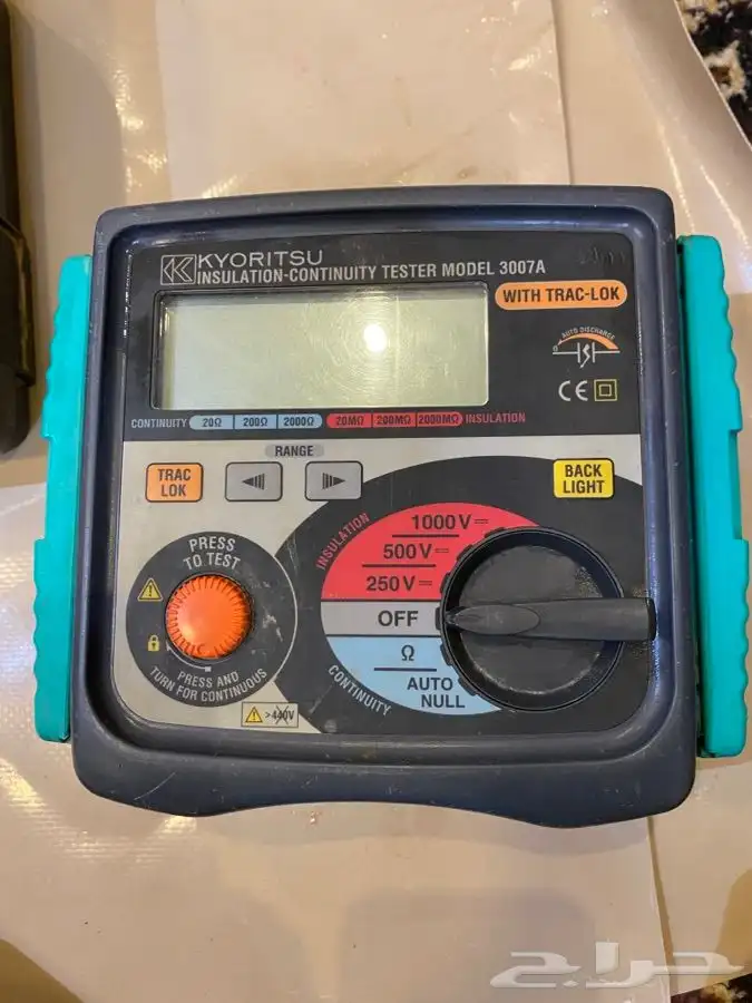 فاحص اجهزة FLUKE وفايبر والسرعة Multimeter والعزل tester 10
