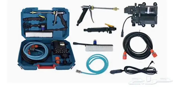 مضخة غسيل وكيس مع بخاخ منظف 0