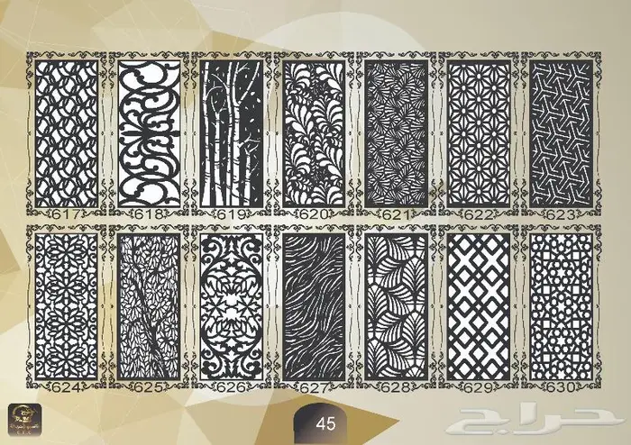 زخارف نقش كتالوج pdf مع صيغة 050185832dxf 44