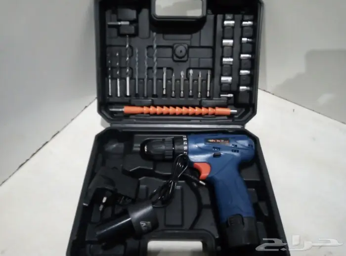 دريل شحن 12 فلت مع عده 0