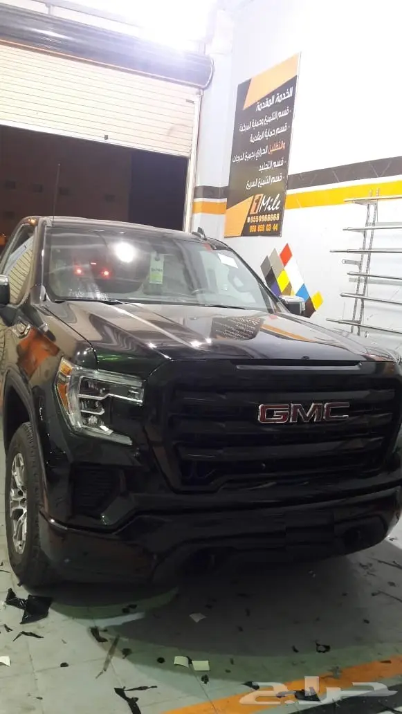 تجليد شبك وصدامات GMC السييرا 2019 4