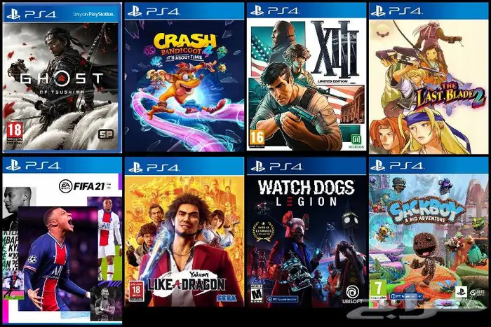 العاب سوني 4 مهكر (تعبئة هاردسك) تهكير PS4 45