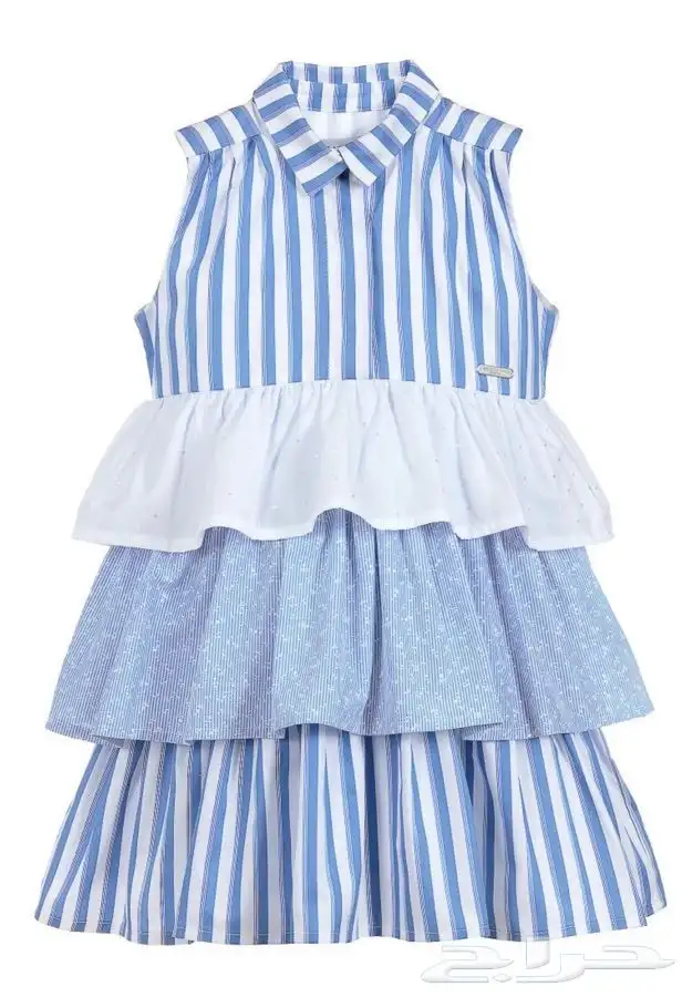 فساتين بناتي فخمة جدا جديدة ترند الطبقات ( شحن مجاني) 0