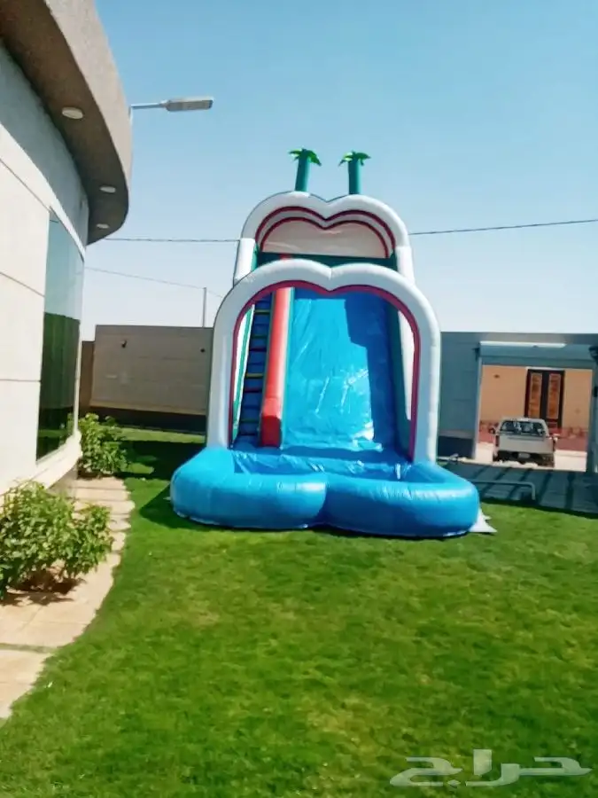 ملت داون ونطيطات وملاعب صابونيه وزحاليق مائية 4