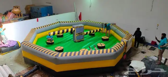 ملت داون ونطيطات وملاعب صابونيه وزحاليق مائية 2