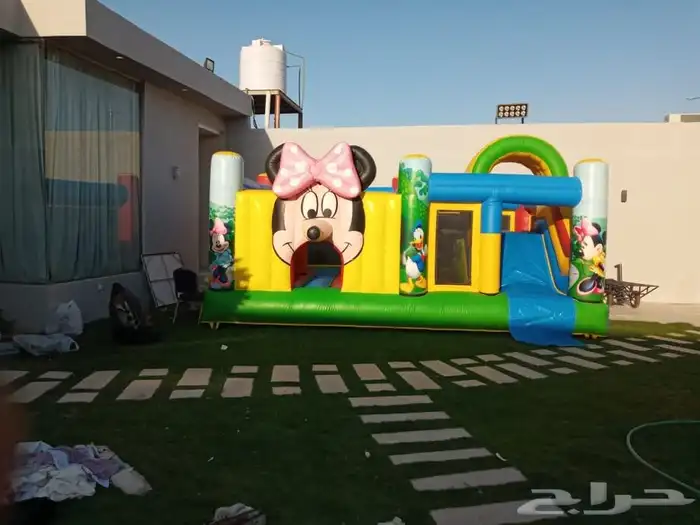 ملت داون ونطيطات وملاعب صابونيه وزحاليق مائية 3