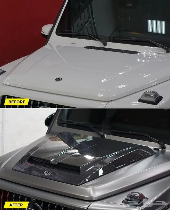 تعديل جي G 500 63 نايت بكج برابوس وبدي كت للمرسيدس 31