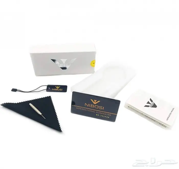 ساعة رسميه فضي كامل ماركة نيبوسي (سعر مخفض) 1