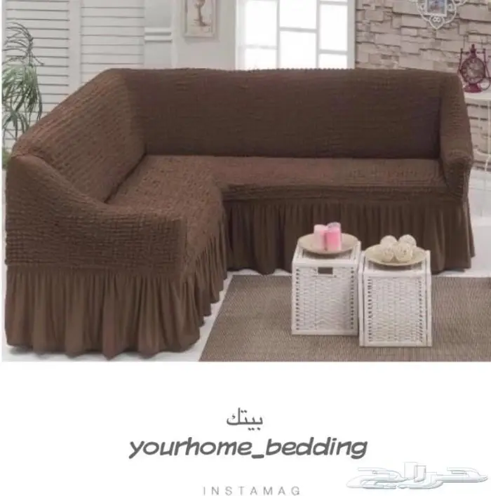 جديدنا تلبيسات الكنب تركيه حرف L 7