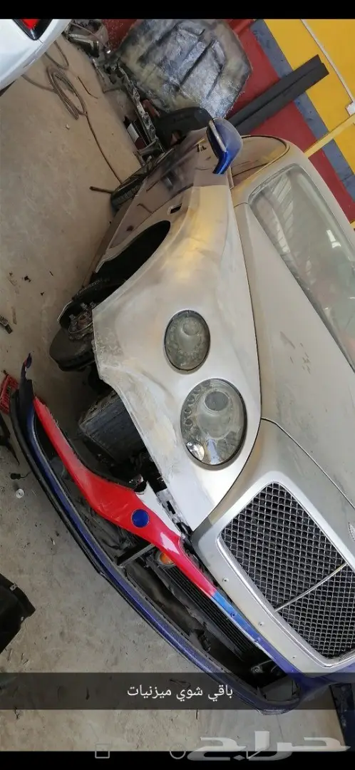 صدام بنتلي اصلاح صدامات بنتلي GT بنتاقا وسمكرة 2