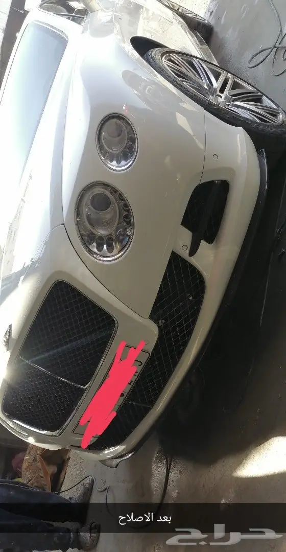 صدام بنتلي اصلاح صدامات بنتلي GT بنتاقا وسمكرة 16