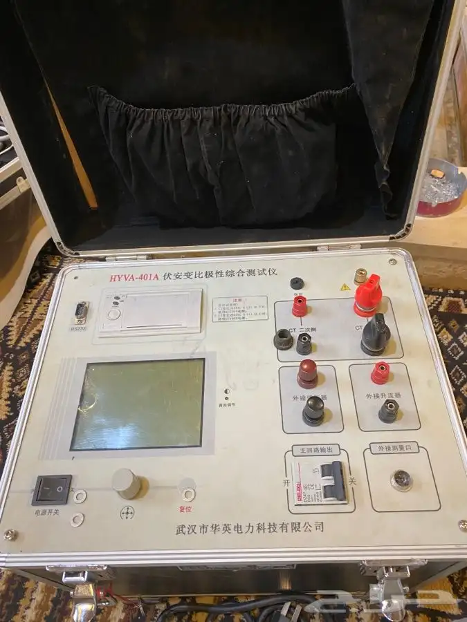 فاحص اجهزة FLUKE وفايبر والسرعة Multimeter والعزل tester 16