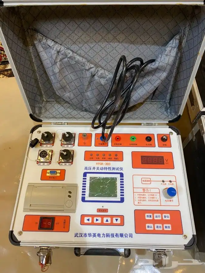 فاحص اجهزة FLUKE وفايبر والسرعة Multimeter والعزل tester 17