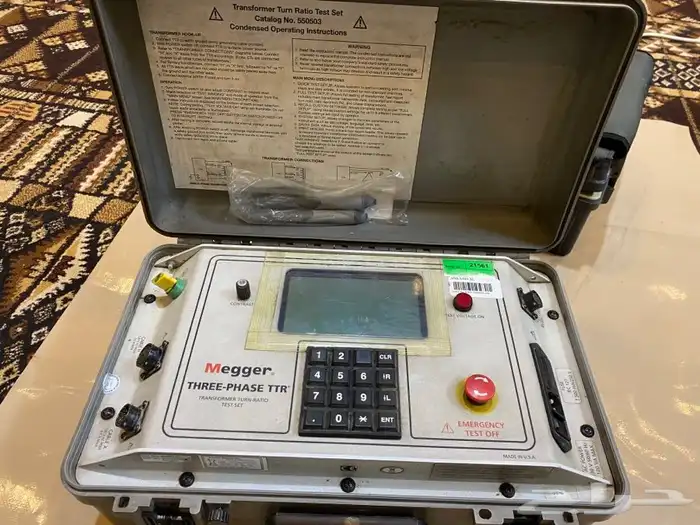 فاحص اجهزة FLUKE وفايبر والسرعة Multimeter والعزل tester 14