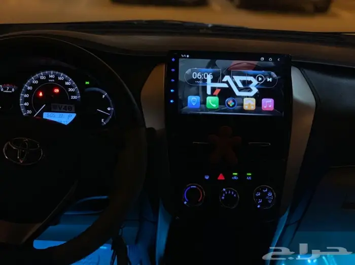 شاشة تويوتا يارس 2018 من هاب HAB 0