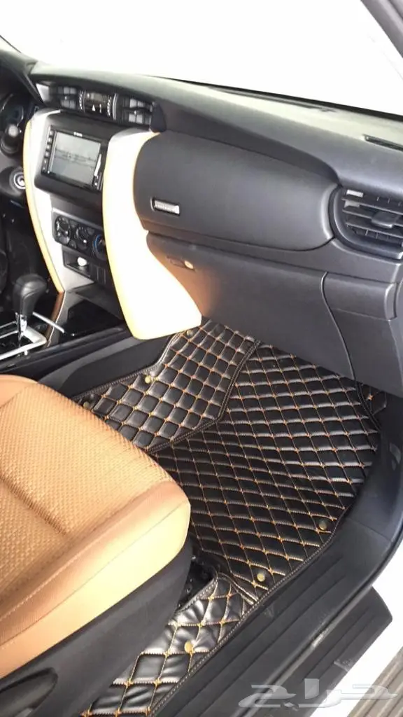 ارضيات جلد فاخره للسيارات 12