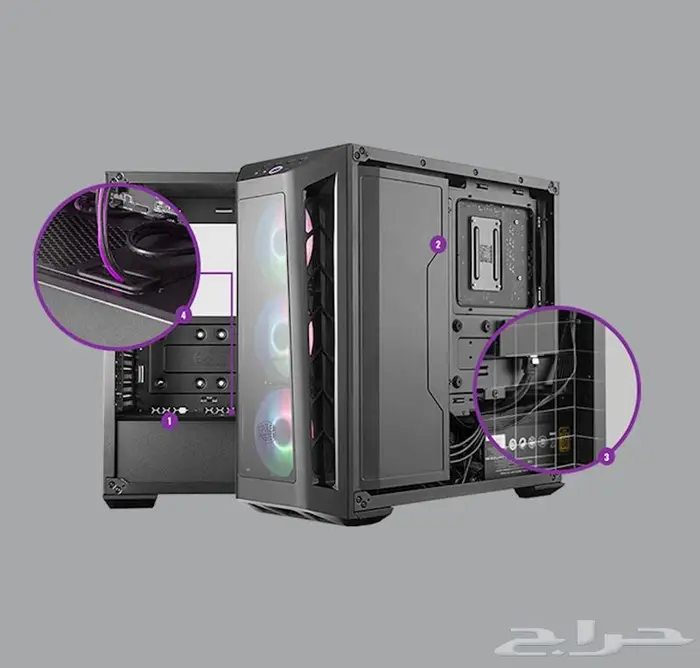 كيس قيمينق MASTERBOX MB530P من كولر ماستر 3